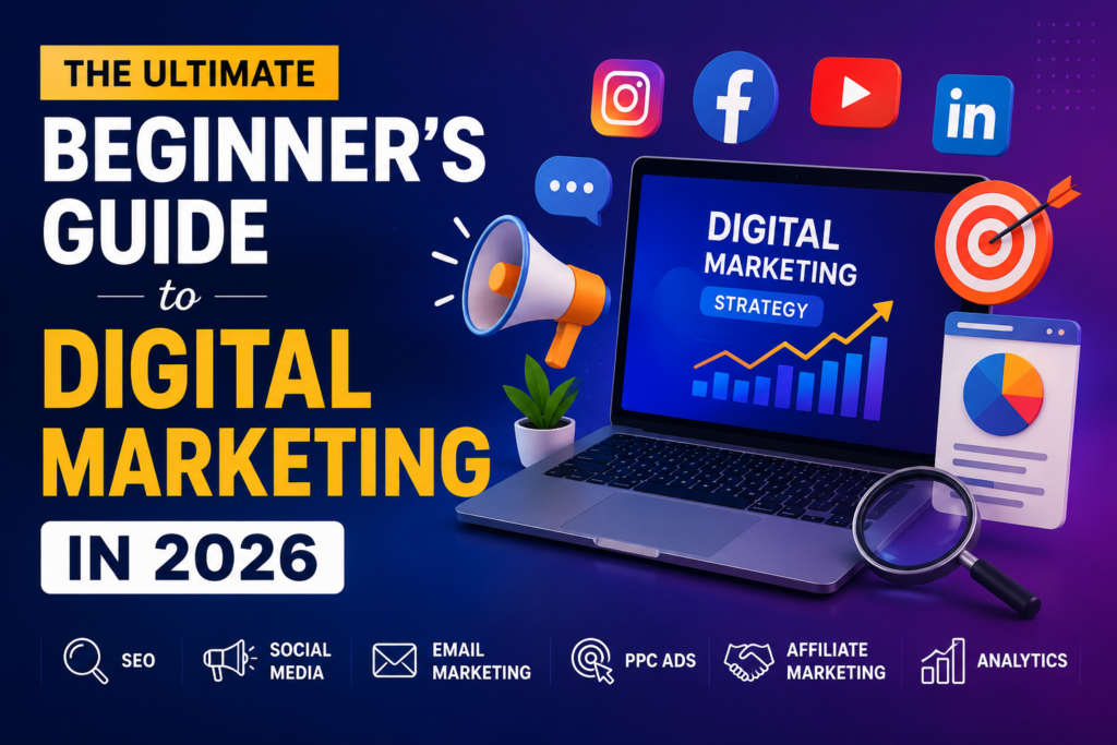 The Ultimate Beginner's Guide to Digital Marketing in 2026