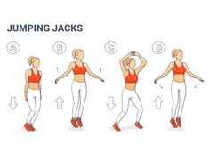 Low-Impact Jumping Jacks