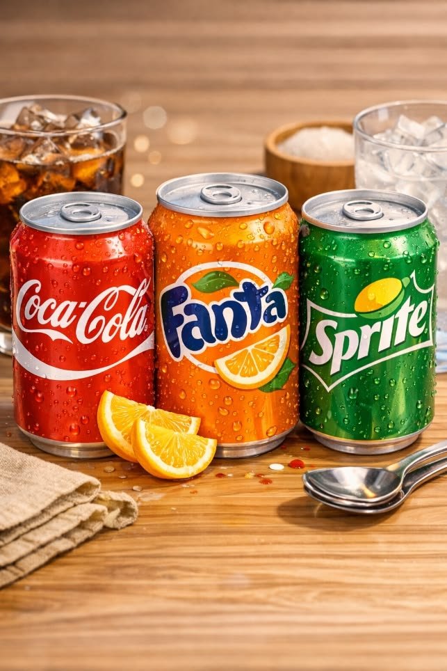 Sugary soft drinks