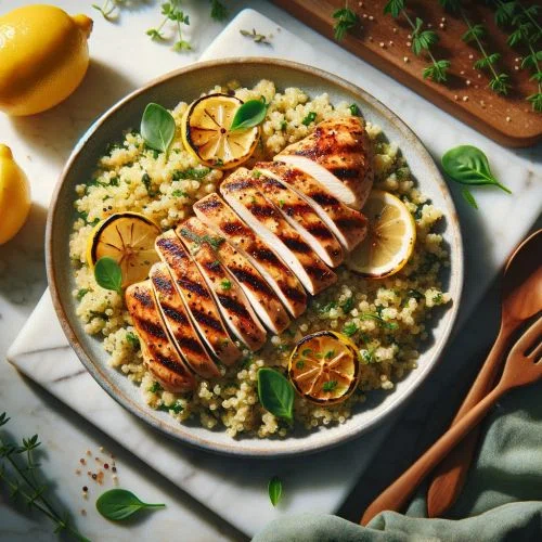 Lemon Herb Chicken and Quinoa