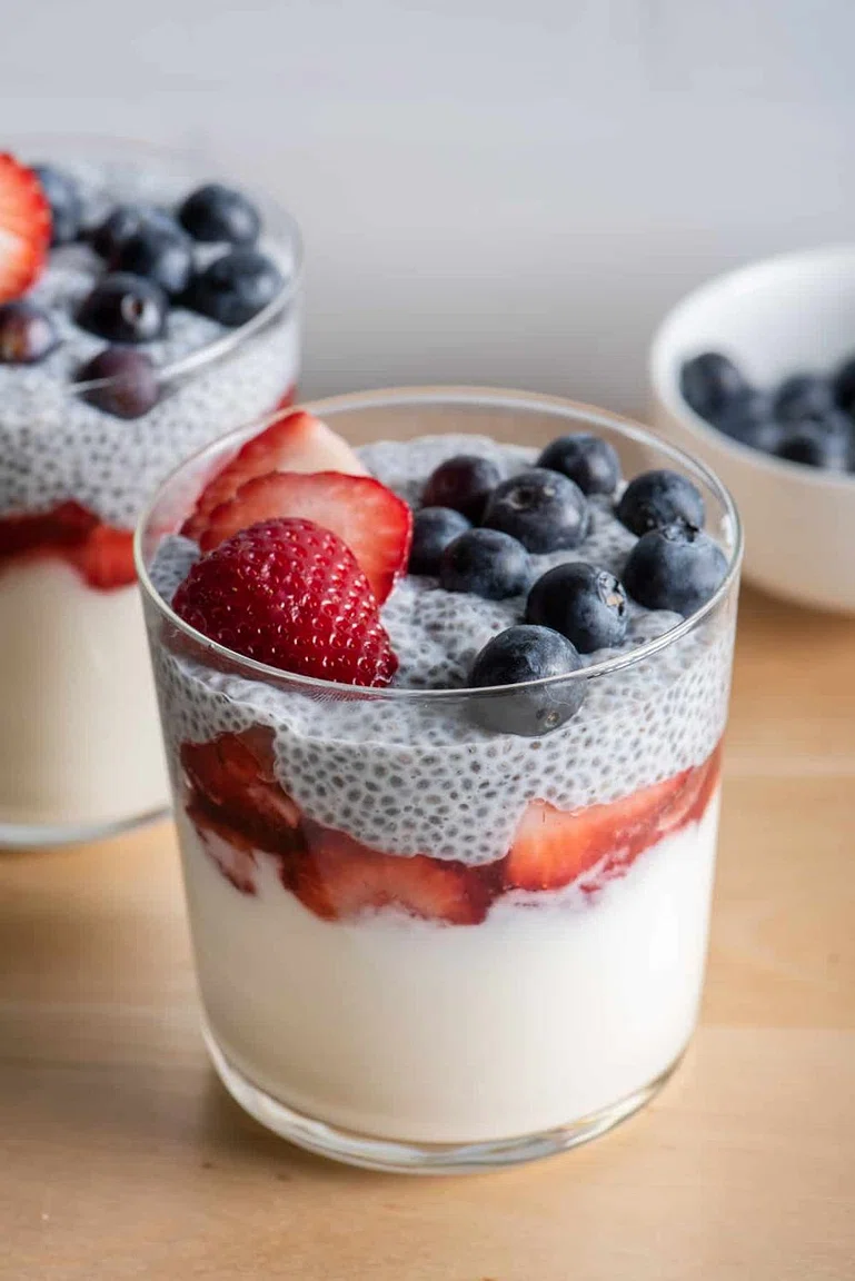 Overnight Protein Chia Pudding