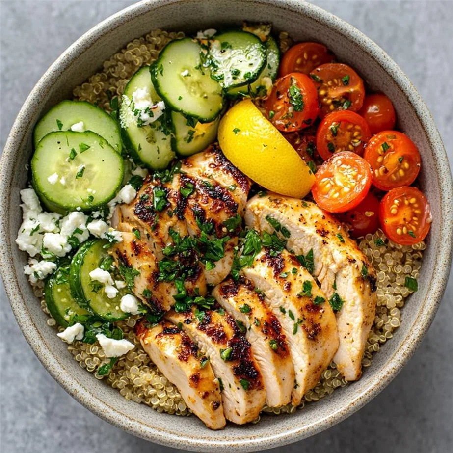 Chicken and Veggie Bowl
