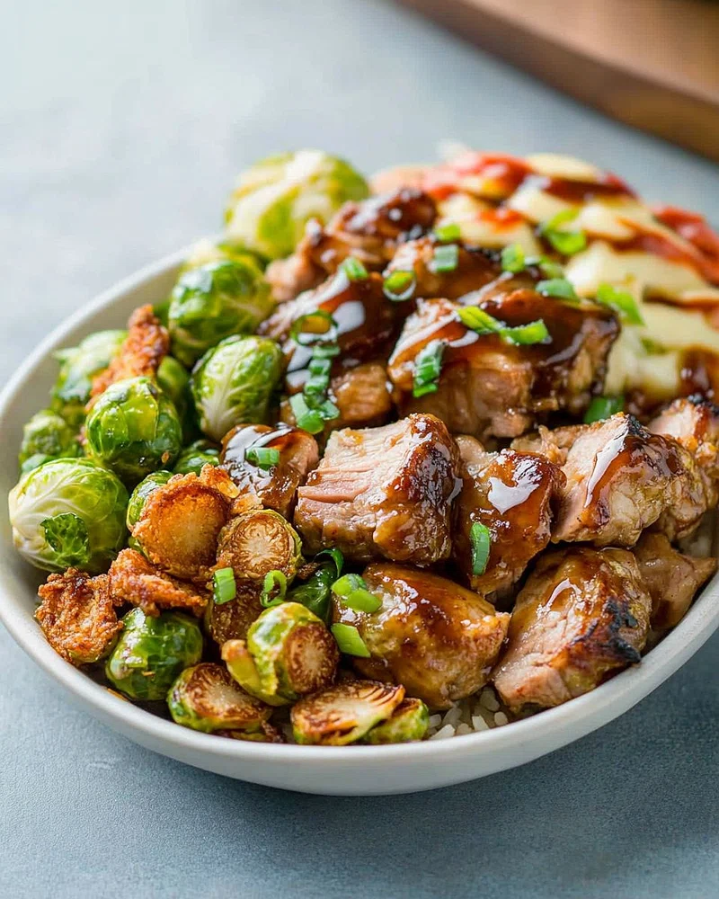 Pork Tenderloin and Roasted Brussels Sprouts